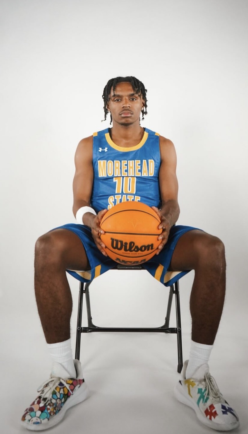 Chase Dawson in Morehead State uniform